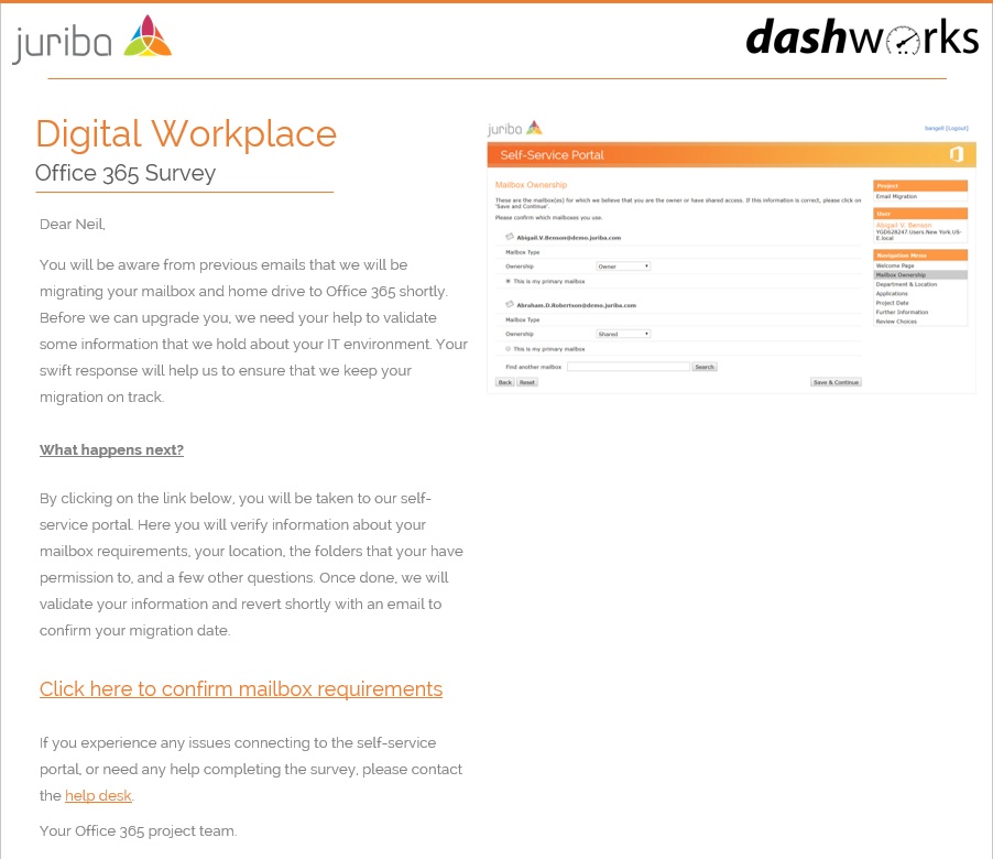 Email Template - Office 365