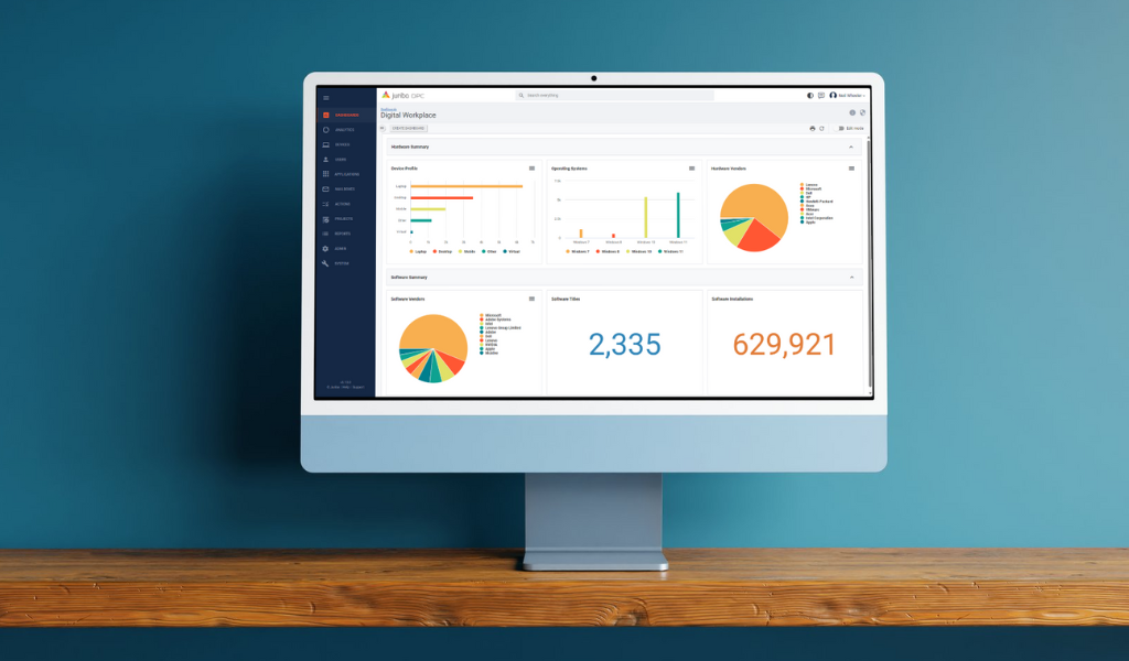 Juriba DPC Screenshot Mockup