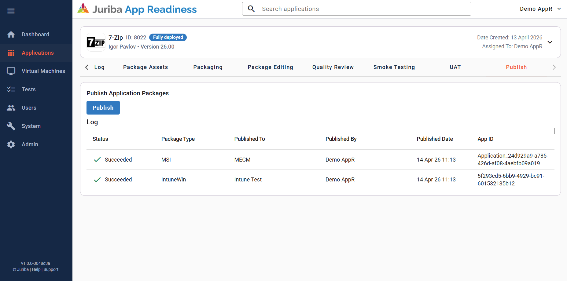 Seamless Publishing to Intune and MECM
